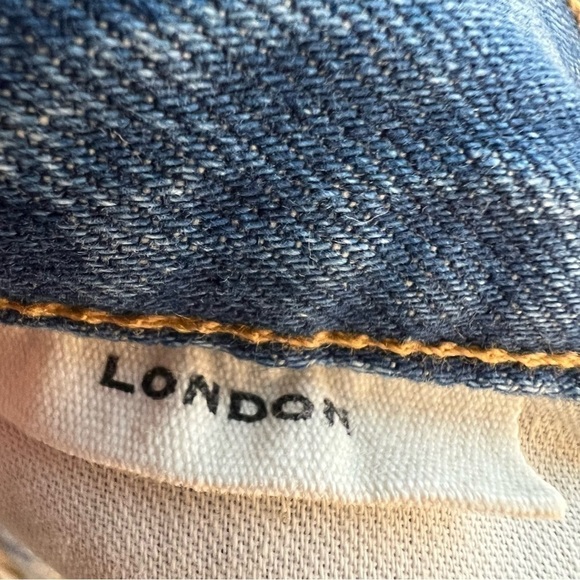 NWOT SLVRLAKE Women's London Distressed Denim Jeans Wash Gimme Shelter Size 31. - Picture 8 of 14